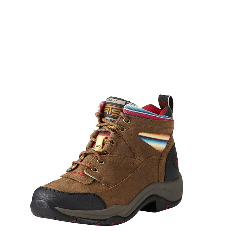 Ariat Terrain Kahverengi / Çikolata Outdoor Ayakkabı Bayan (36825-523)